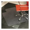 Es Robbins Chair Mat 45"x53", Traditional Lip Shape, Clear, for Hard Floor 132123